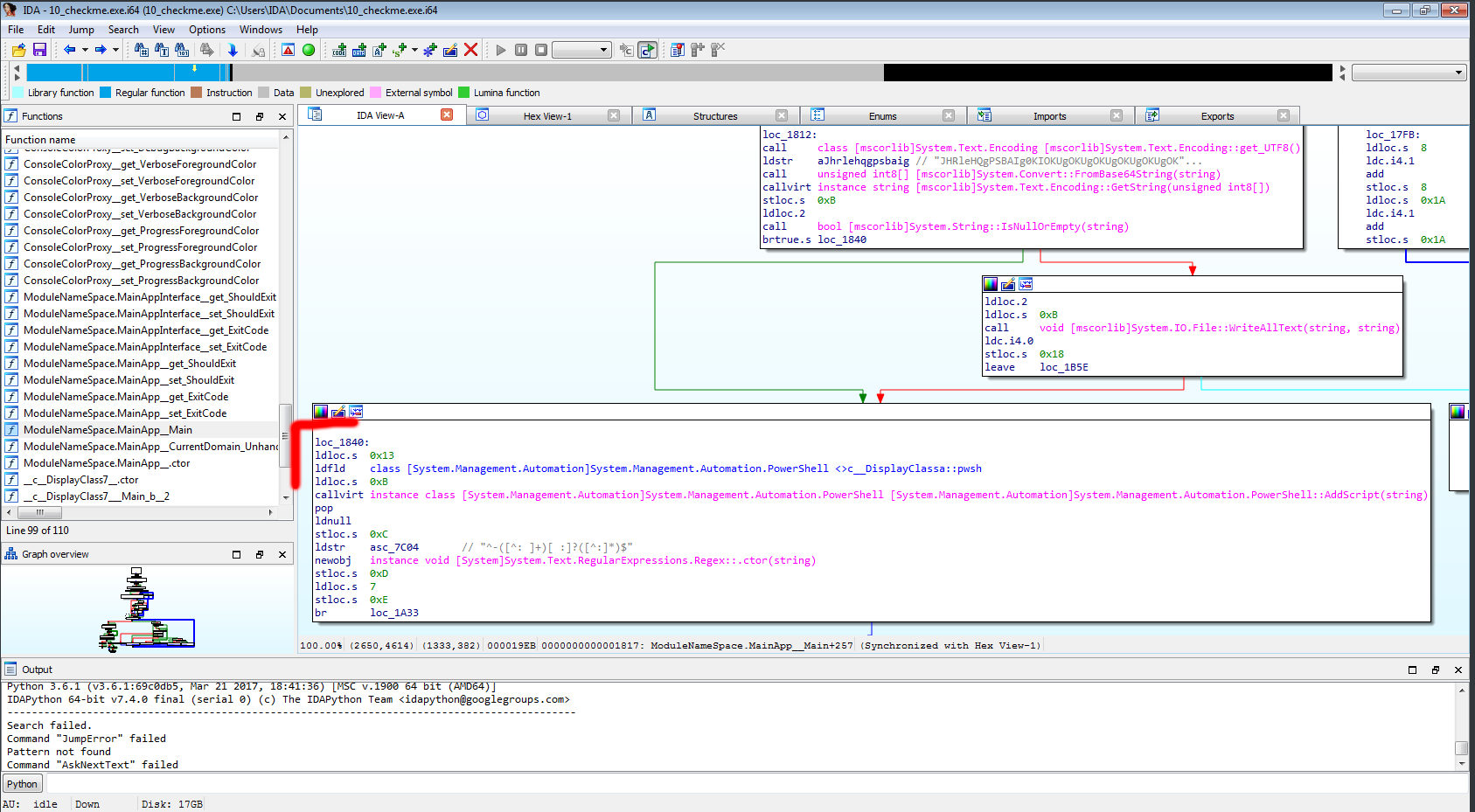 IDA screenshot